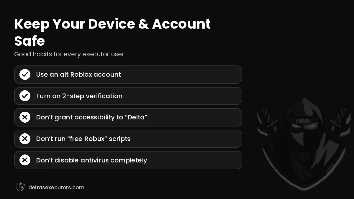Delta Executor safety tips for Android and iPhone